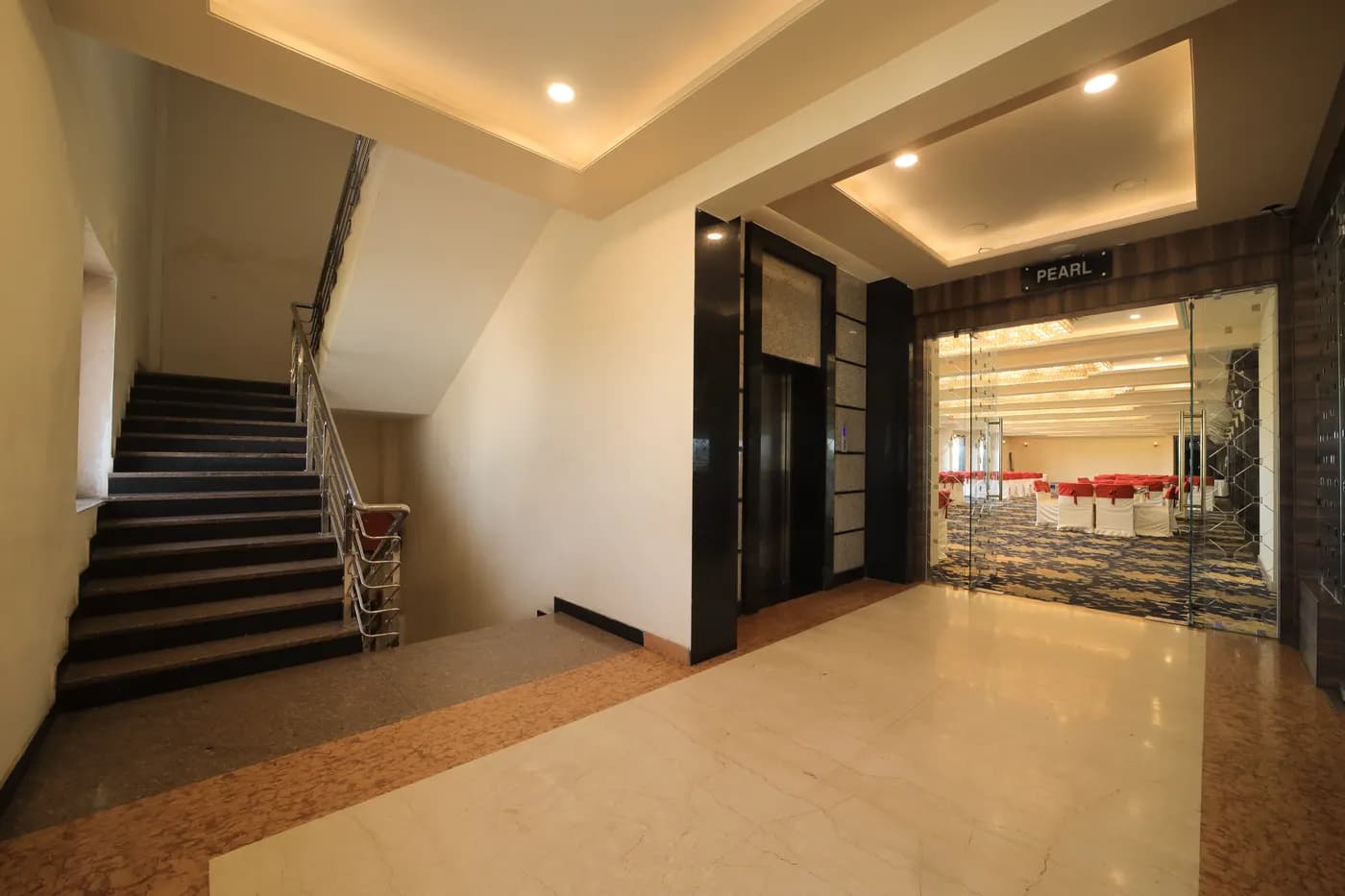 Cheelgadi Pearl banquet hall entrance in Jaipur